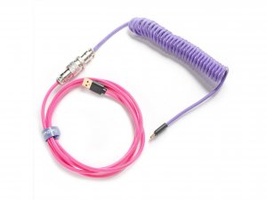 Ducky Premicord Custom Coiled USB Cable Joker