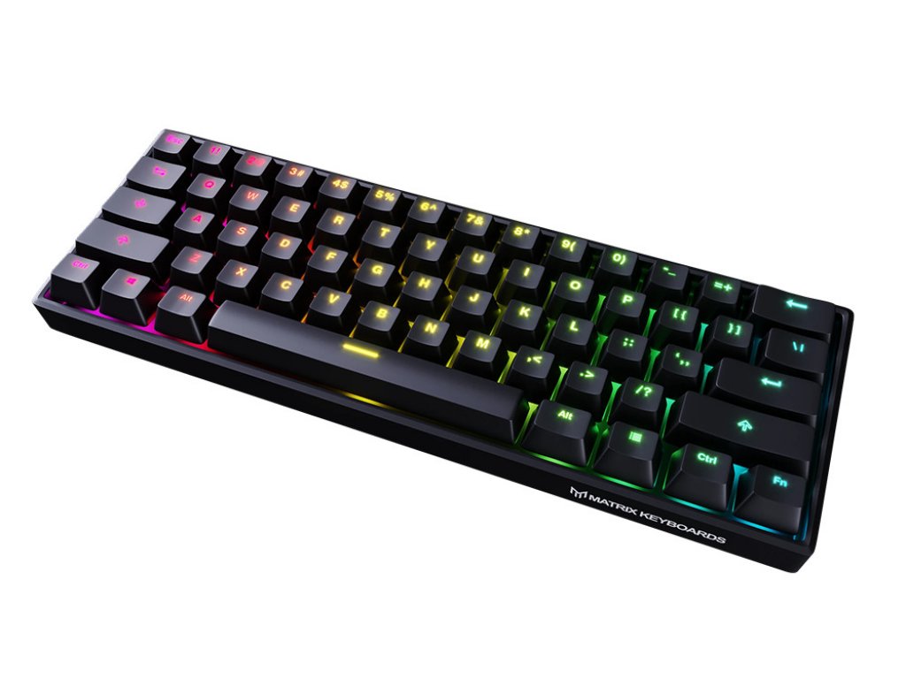 Matrix Keyboards Keyboard Elite Series Black / Yellow Switches