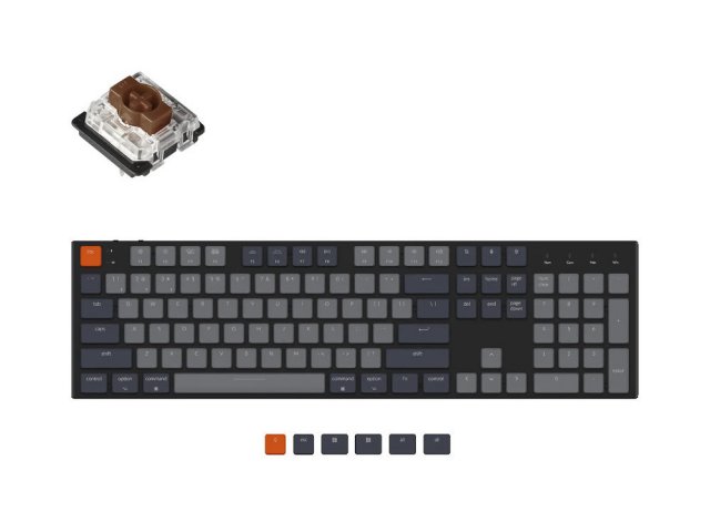 Keychron Keychron K5 ワイヤレス・メカニカルキーボード W…