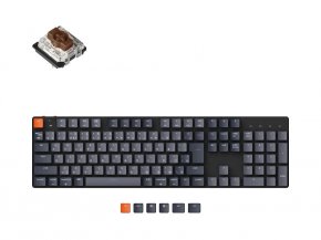 Keychron Keychron K5 SE ワイヤレス・メカニカルキーボード White LED 