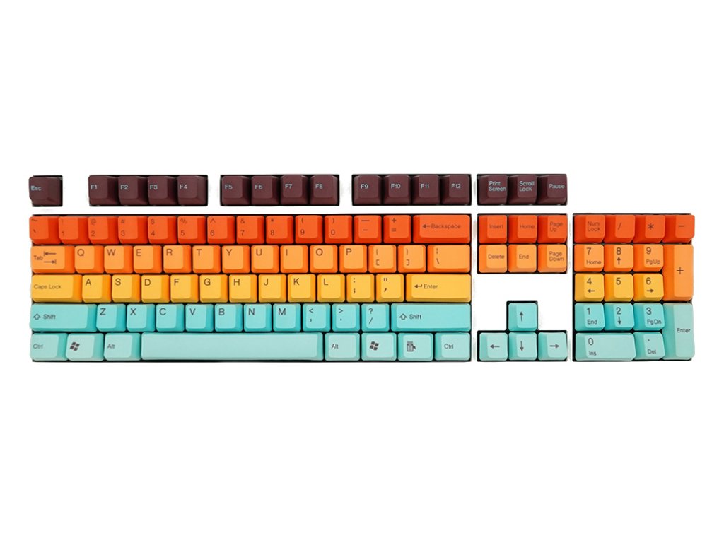 Tai-Hao Tai-Hao Hawaii PBT Double shot Keycap Set - 製品詳細