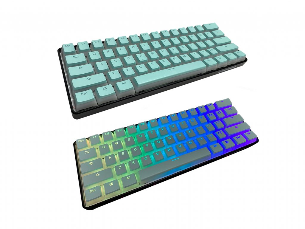 KET 365plus ミント Kraken Keyboards Kraken Keyboards Mint Pudding Keycap Set - 製品