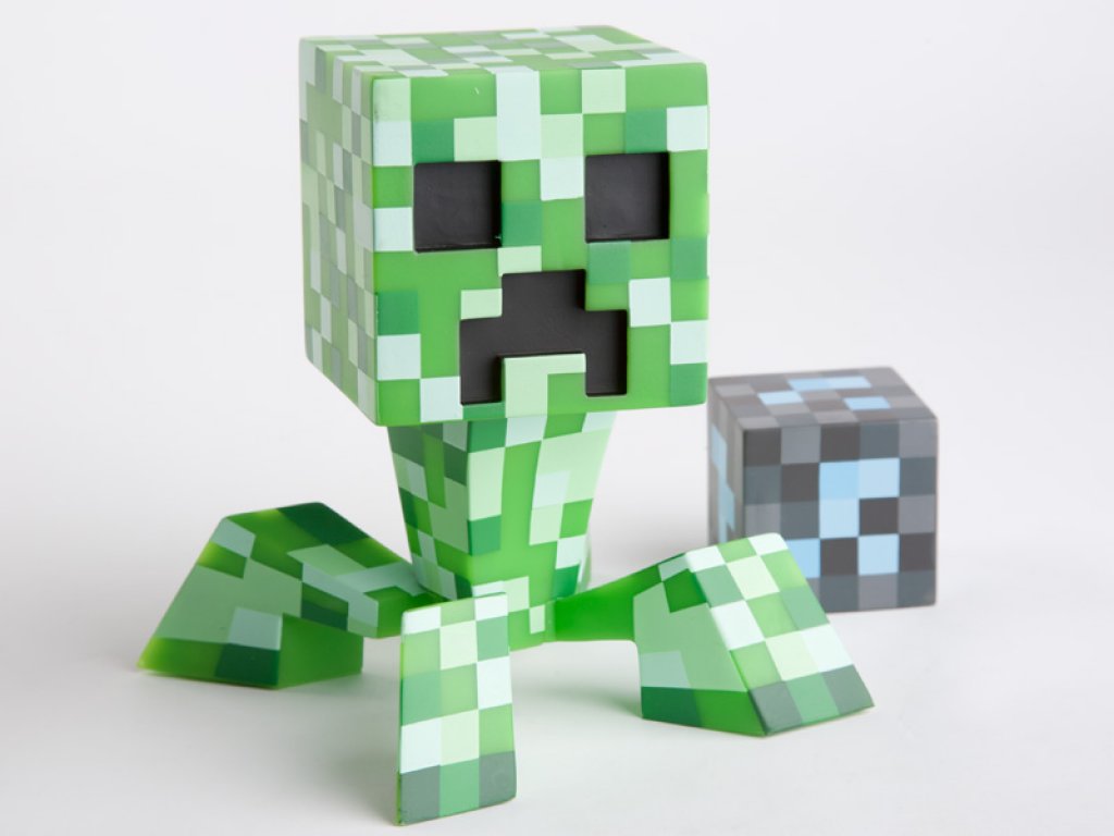 J!NX Minecraft Pixelated Creeper Viny Limited Edition マイン