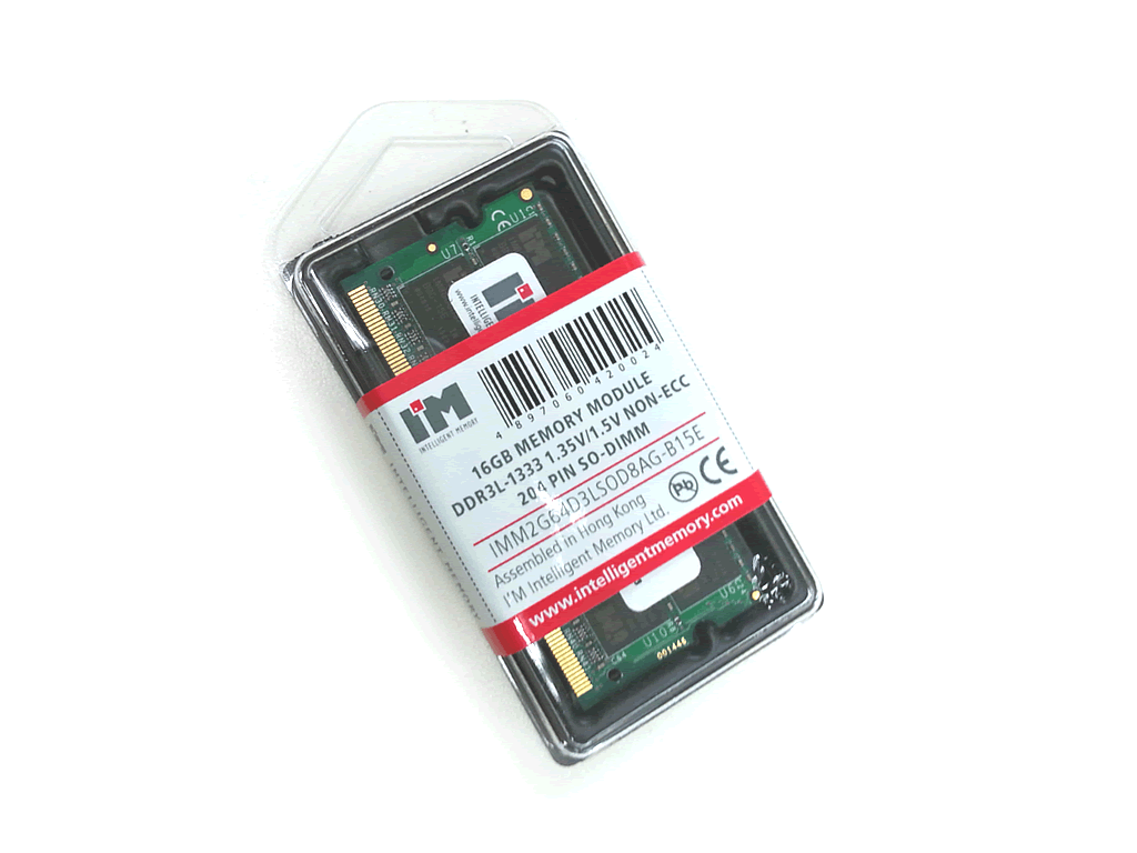 16GB 1枚 DDR3L SO-DIMM メモリー 1枚で16GB!大容量なDDR3Lメモリーを購入する前に知っておきたい事