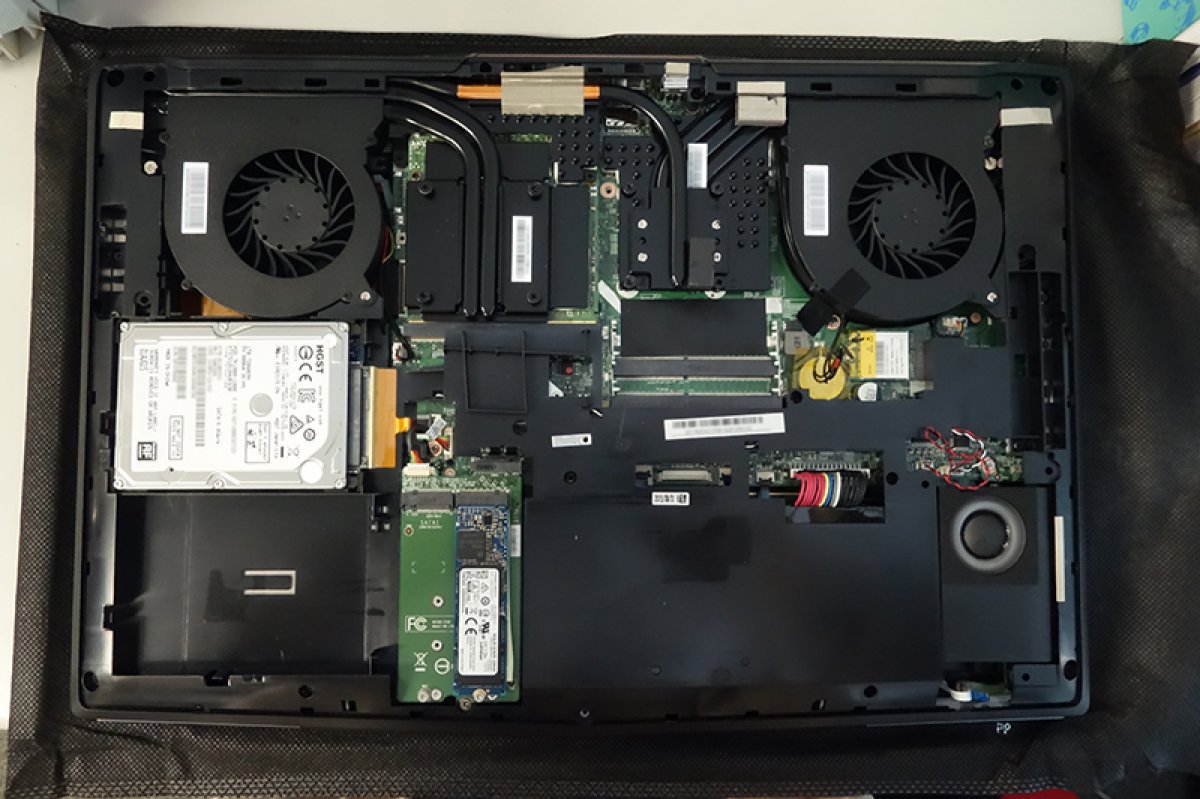 商い MSI GF63 メモリー SSD増設