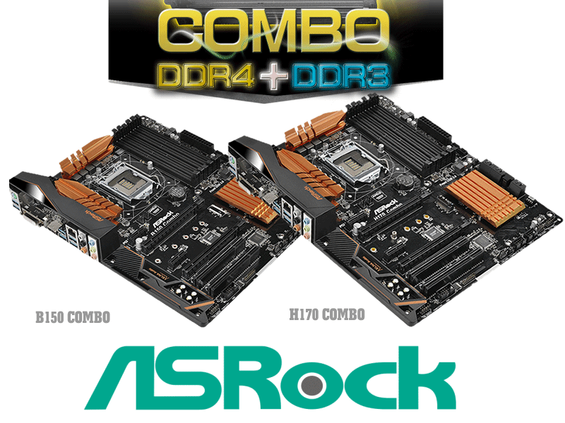 コンボ大好きASRockからATX H170とB150ベースのATXマザーボードがそれぞれ登場 Ark Tech and Market