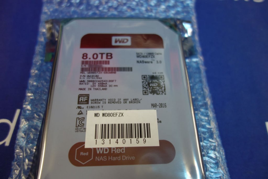 ウエスタンデジタルからNAS用8TBハードディスクドライブWD Redシリーズ