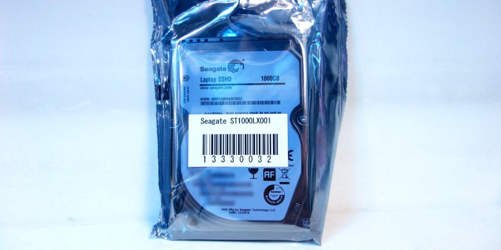 シーゲート「Laptop SSHD」シリーズにNANDフラッシュ32GB実装1TBモデル