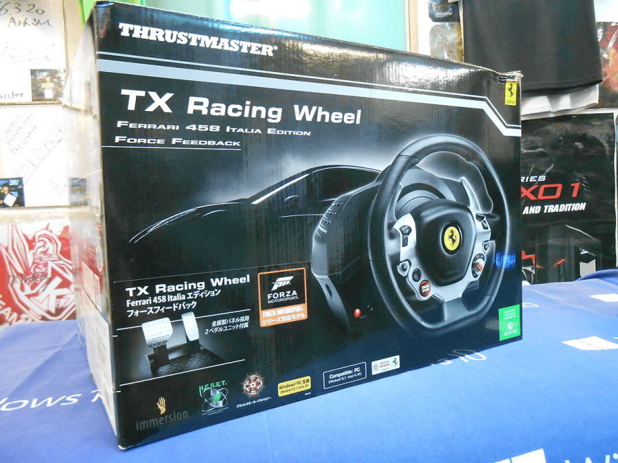 Thrustmaster製ステアリングコントローラーの取り扱いを再開 - アーク 