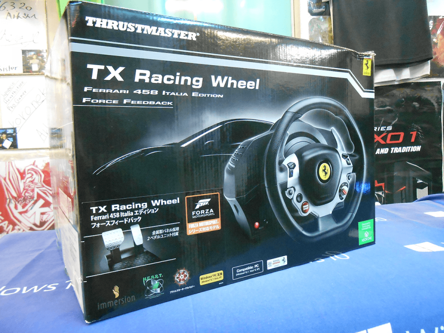 Thrustmaster製ステアリングコントローラーの取り扱いを再開 - アーク