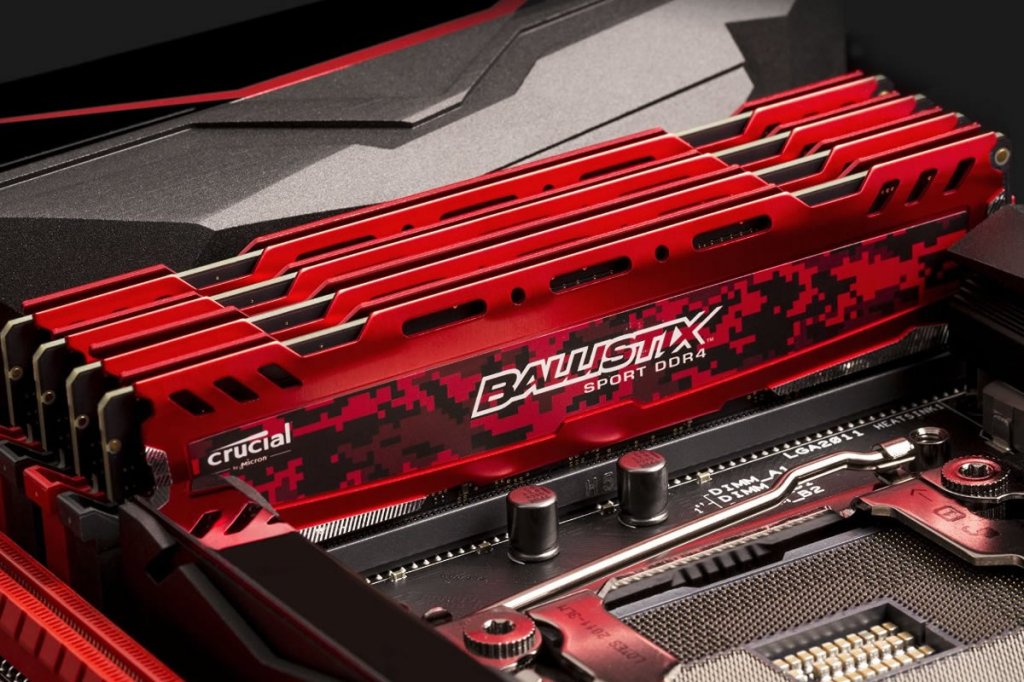 Crucial Ballistix Sport LTに赤と白のカラバリモデル登場 | Ark Tech