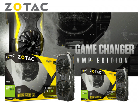 オリジナルクーラーIceStorm採用GEFORCE GTX 10シリーズ搭載グラフィックカード「Zotac AMP Edition」2モデル