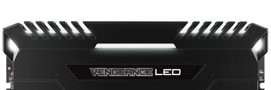 コルセア、デスクトップ用DDR4 OCメモリーにLED搭載の新シリーズ