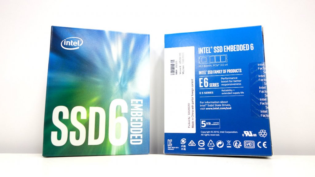 M.2 2280 NVMe インテルSSD 6シリーズに組み込み向け 「intel