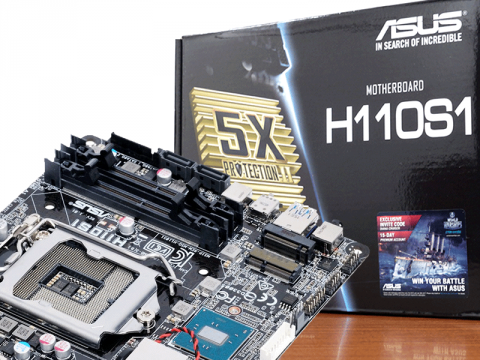 ASUSからもMini-STX、intel H110搭載LGA1151対応マザーボード「ASUS H110S1」