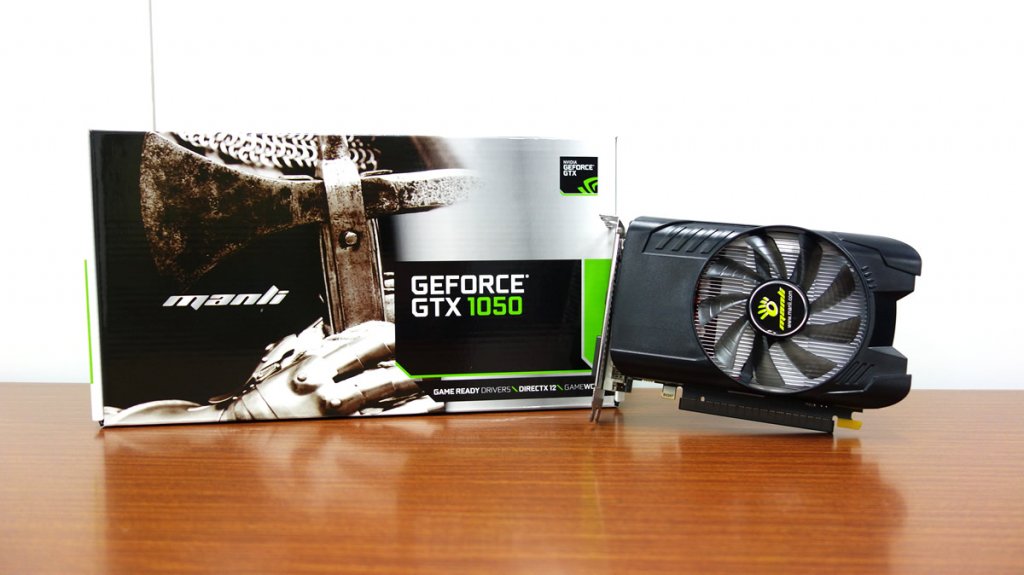 クラス最安、ManliからGEFORCE GTX 1050 GPU搭載カード「M