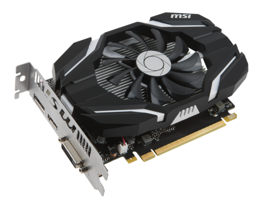 MSI GEFORCE GTX 1050 2G OC 動作確認済 - PCパーツ