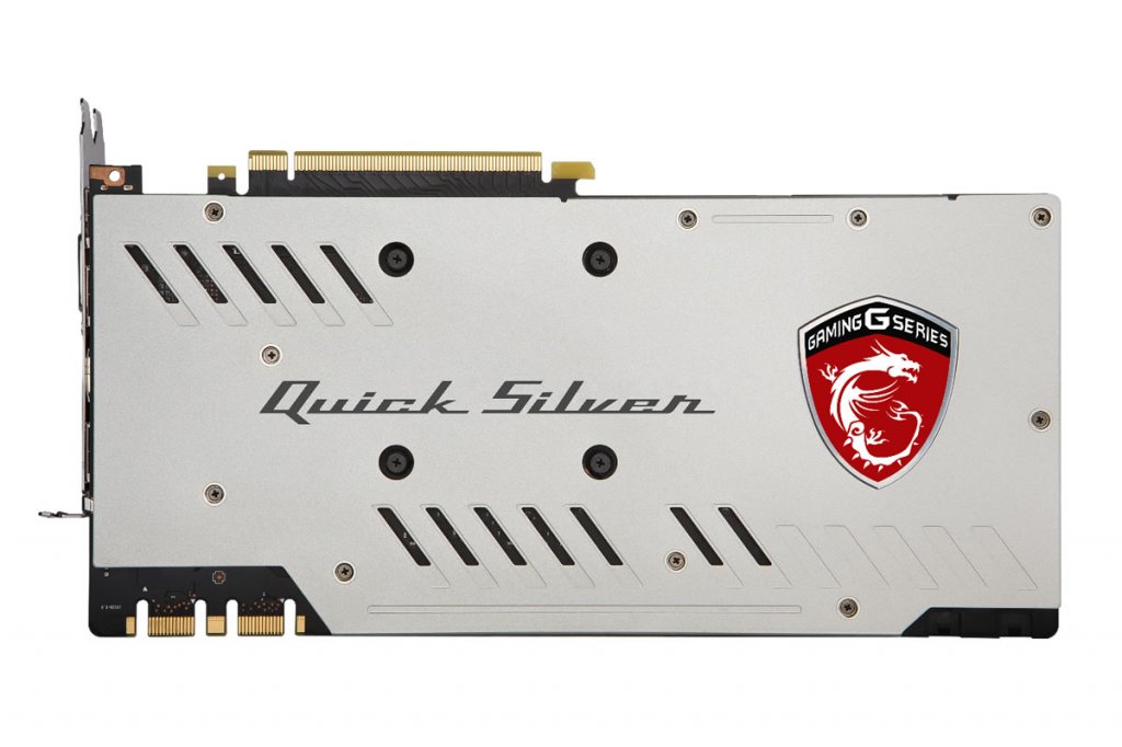 ブラックとシルバー、TWIN FROZR VI搭載GTX1070グラフィックスカードに