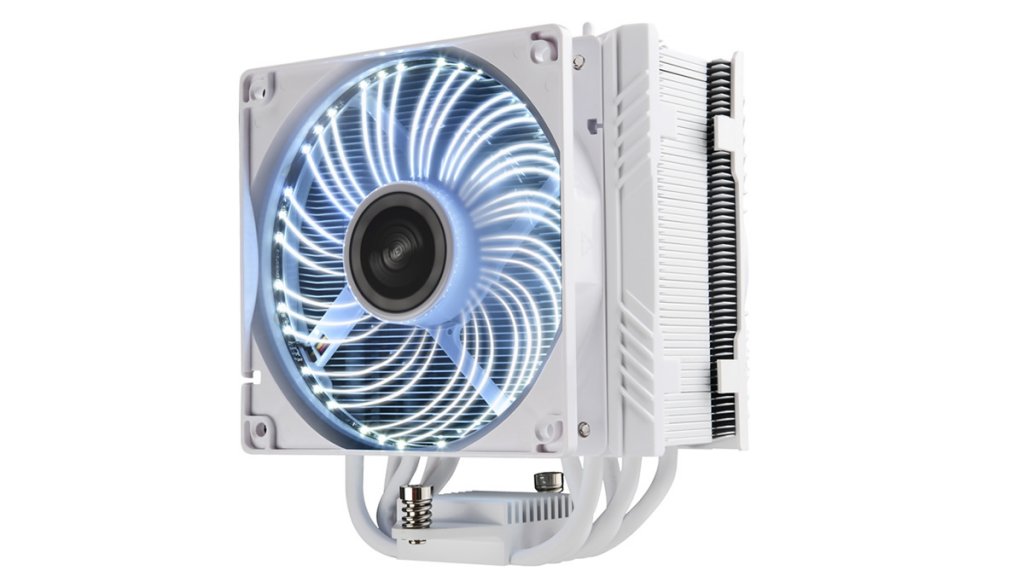ENERMAXからLEDファンを搭載する全身白色のCPUクーラー「ETS-T50AXE