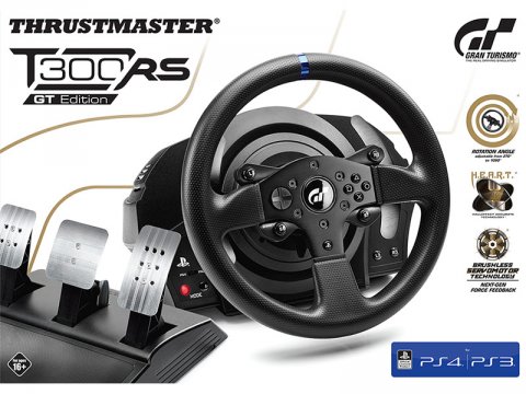 次世代フォースフィードバック機能を搭載したThrustmaster製レーシングホイールコントローラーが発売