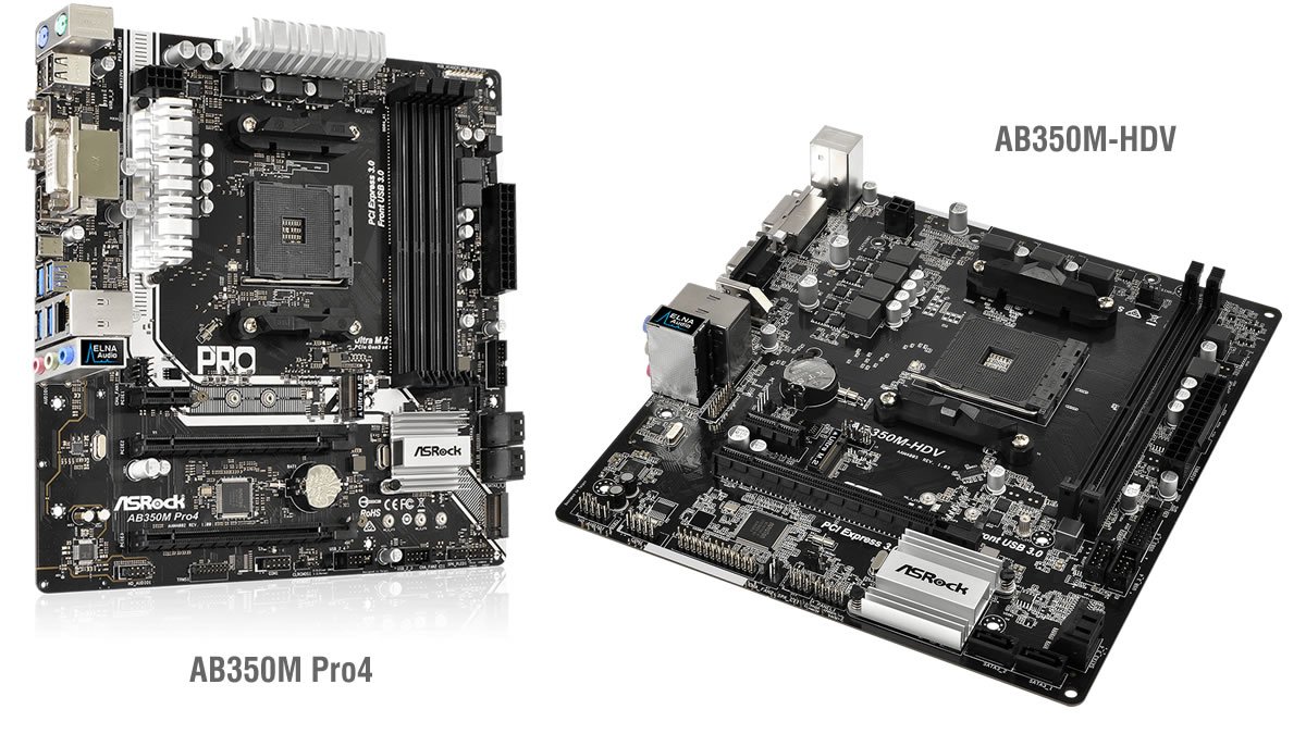 出群 ASRock AB350M Pro4 マザーボード