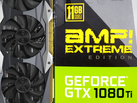 Zotacから3連ファン採用スーパーOC仕様のGTX 1080 Ti搭載グラフィックスカード「GeForce GTX 1080 Ti AMP Extreme」