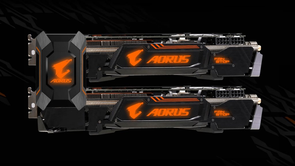 RGB発光機能搭載、AORUS仕様の2-WAY SLI HBブリッジ「AORUS SLI