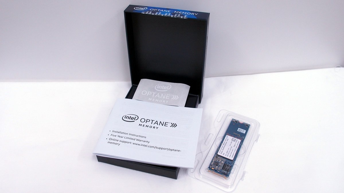 低レーテンシNAND「3D XPoint」採用M.2キャッシュメモリーモジュール 