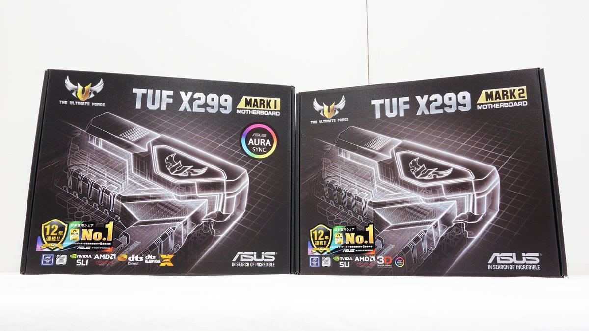 ASUSからTUFなCore i9対応X299搭載マザーボード「TUF X299」シリーズ2 