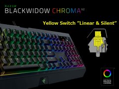 高速入力が可能な新型スイッチを搭載したゲーミングキーボード「Razer 