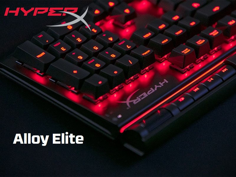 KingstonのHyperXブランドから、マルチメディア&ゲーミングキーボード「HyperX Alloy Elite」が発売 Ark