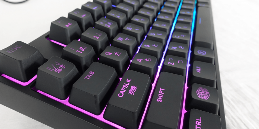 Cooler Master MasterKeys Lite 日本語配列キーボード Cooler Masterから、RGBバックライト搭載 日本語配列キーボード
