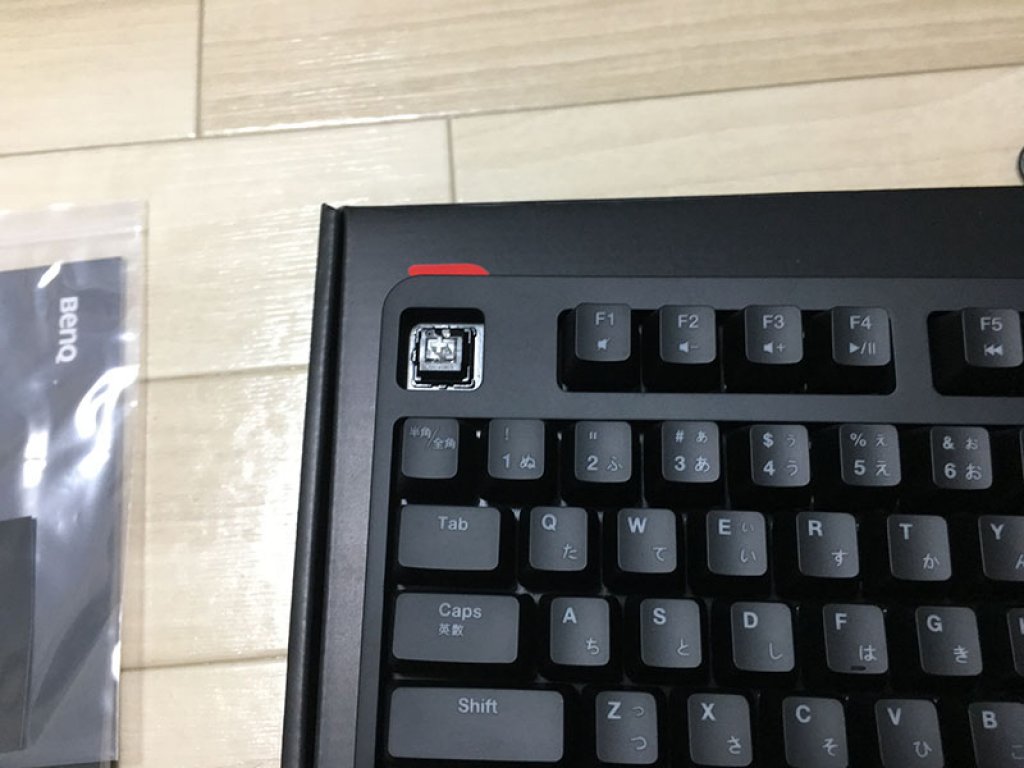 6年ぶりの名作、BenQ ZOWIEから光学スイッチ採用ゲーミングキーボード