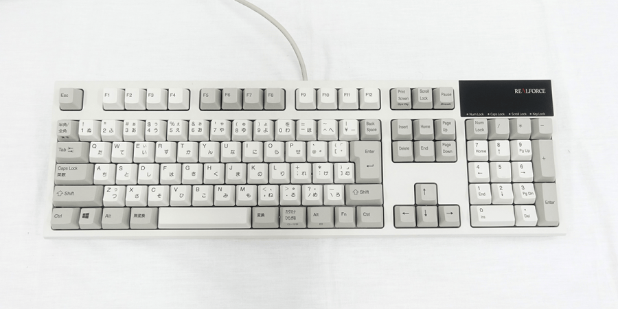 東プレ製キーボード「REALFORCE」の第2世代モデル 「R2シリーズ 東プレ製キーボード「REALFORCE」の第2世代モデル 「R2シリーズ