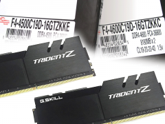 G.Skill Trident Zシリーズ最速のX299向けDDR4-4600や、Z370にも対応
