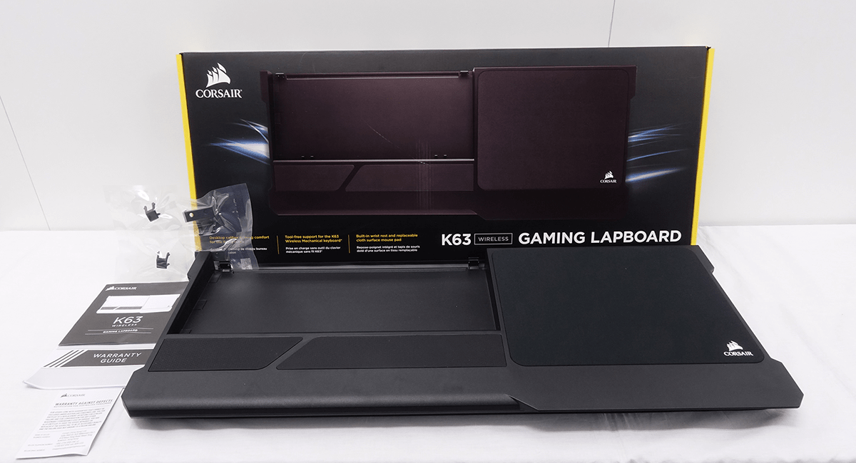 Corsair製ゲーミングキーボード初のワイヤレス仕様モデル「K63
