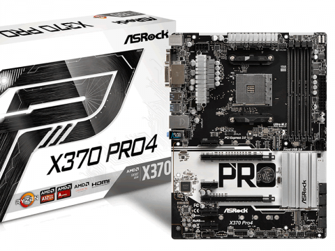 ASRock、Raven Ridgeにも対応済みのX370搭載ソケットAM4 ATXマザーボード「X370 Pro4」