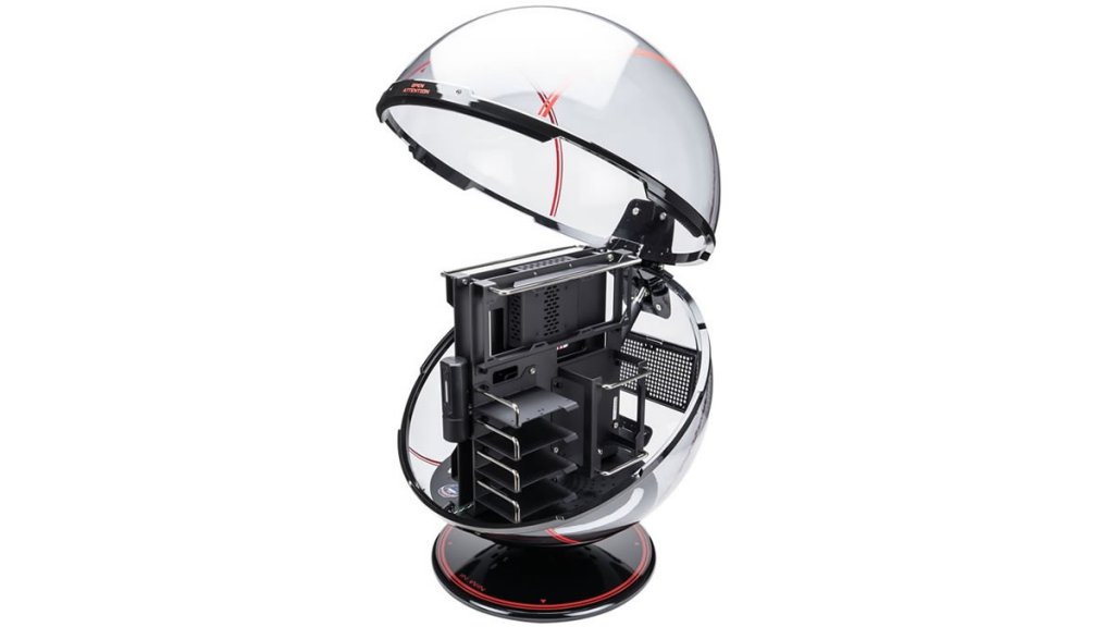 INWINの球体360°全方向ディスプレイPCケース「WINBOT」が数量限定で