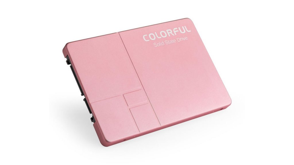 ピンク色のSSD、COLORFULからカラフルな2.5インチSATA 160GB SSD ピンク色のSSD、COLORFULからカラフルな2.5インチSATA 160GB SSD