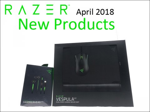 Razerから両面マウスパッドとカナル型ヘッドセットの新モデルが発売