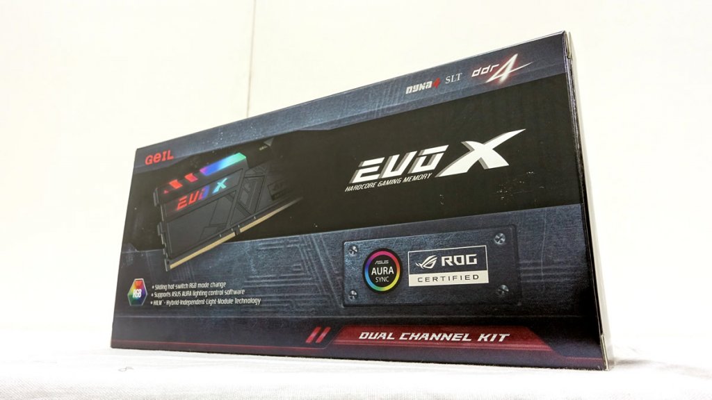 Geil RGB OCメモリ DDR4-3200 8GBx2 Geil RGB OCメモリ DDR4-3200 8GBx2
