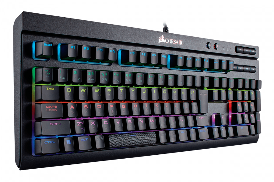 CORSAIR 有線ゲーミングキーボード 本体 Corsairから防滴ゲーミングキーボードの上位機種「K68 RGB」と有線