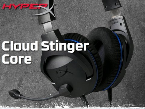 コンシューマーゲーマーのための設計されたKingstonのゲーミングヘッドセット「HyperX Cloud Stinger Core」の取り扱いを開始