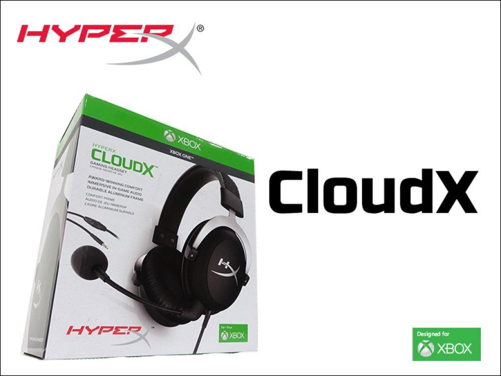 KingstonのXboxゲーマー向けヘッドセット「HyperX CloudX」が