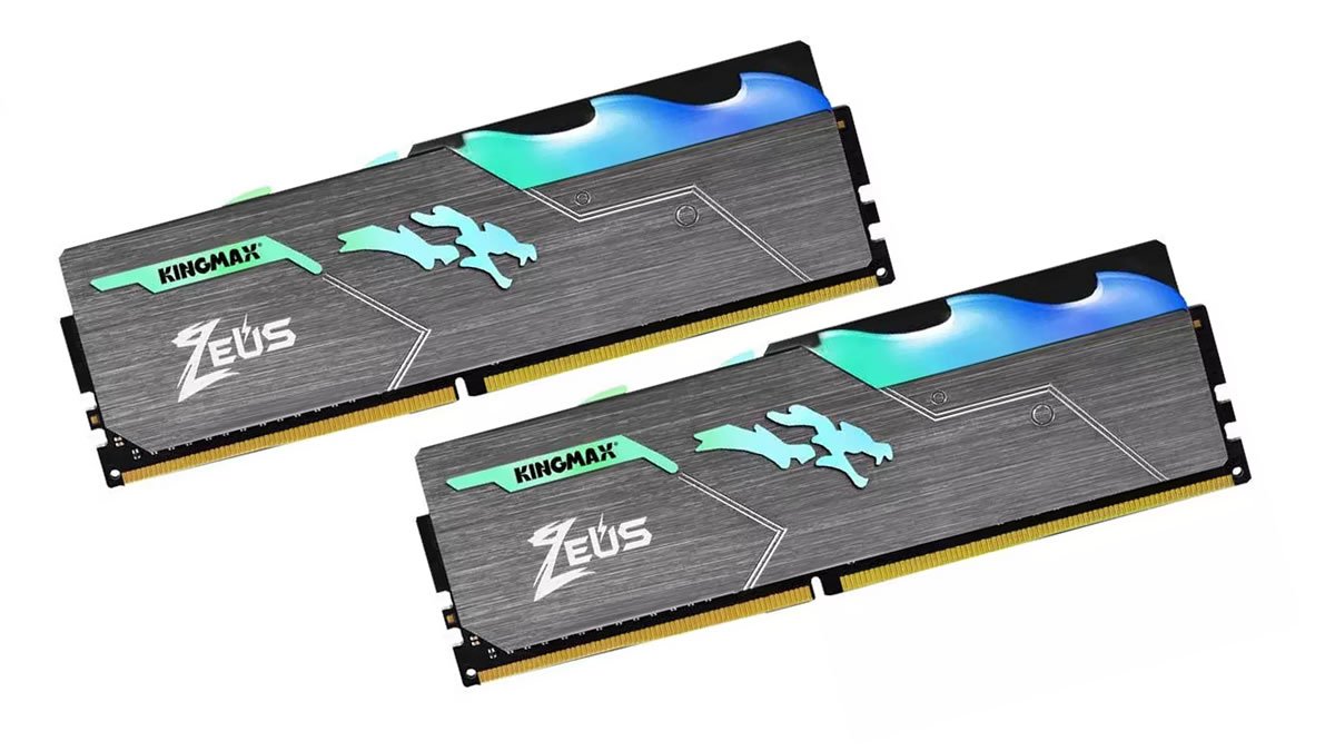 KINGMAXからRGB発光ユニット搭載DDR4 OCメモリー「Zeus Dragon DDR4 