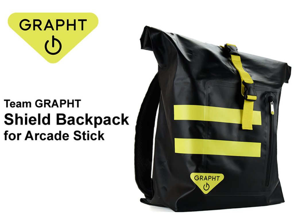 格ゲープレイヤーの必需品!? アケコン専用バッグ「Team GRAPHT Shield 