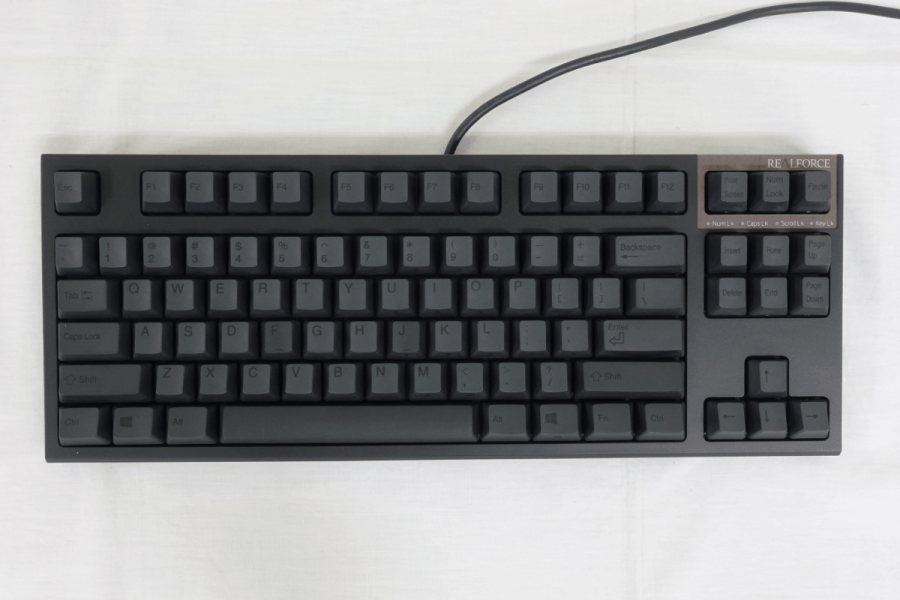 東プレから「REALFORCE R2」シリーズの英語配列版テンキーレス 東プレから「REALFORCE R2」シリーズの英語配列版テンキーレス
