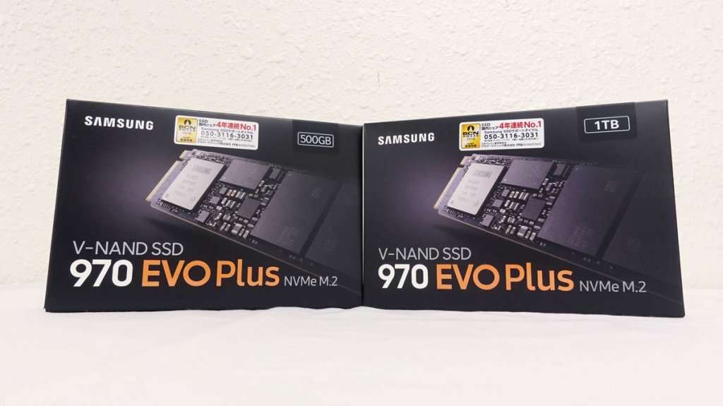 書込み速度大幅向上、SamsungのハイスピードNVMe SSD 970 EVOシリーズ