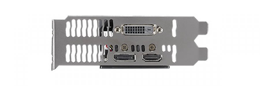 ASUSからロープロファイルでバックプレートを装備したGEFORCE GTX 1050 