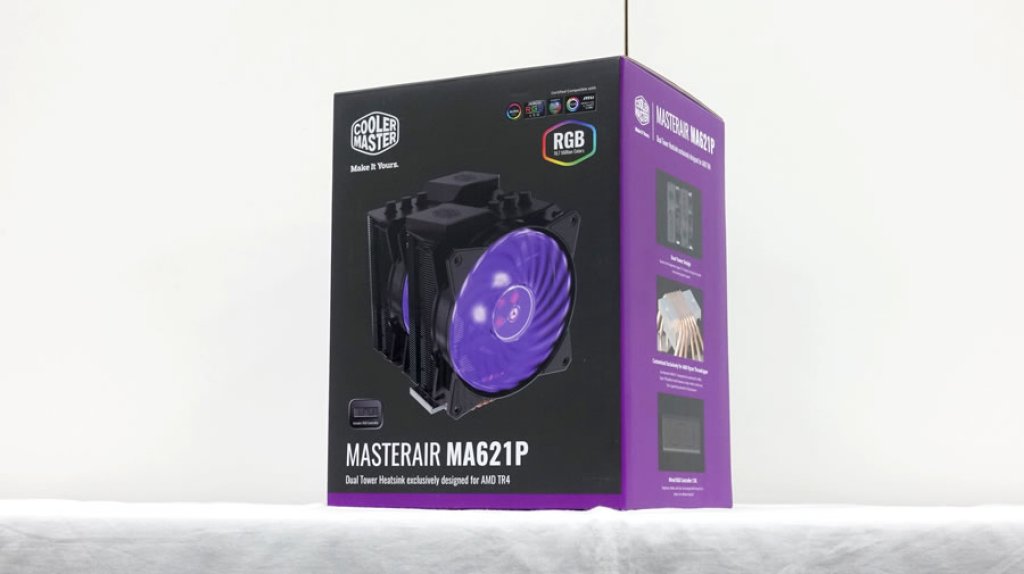 CoolerMaster、AMD TR4ソケット専用デュアルファン仕様の空冷CPU